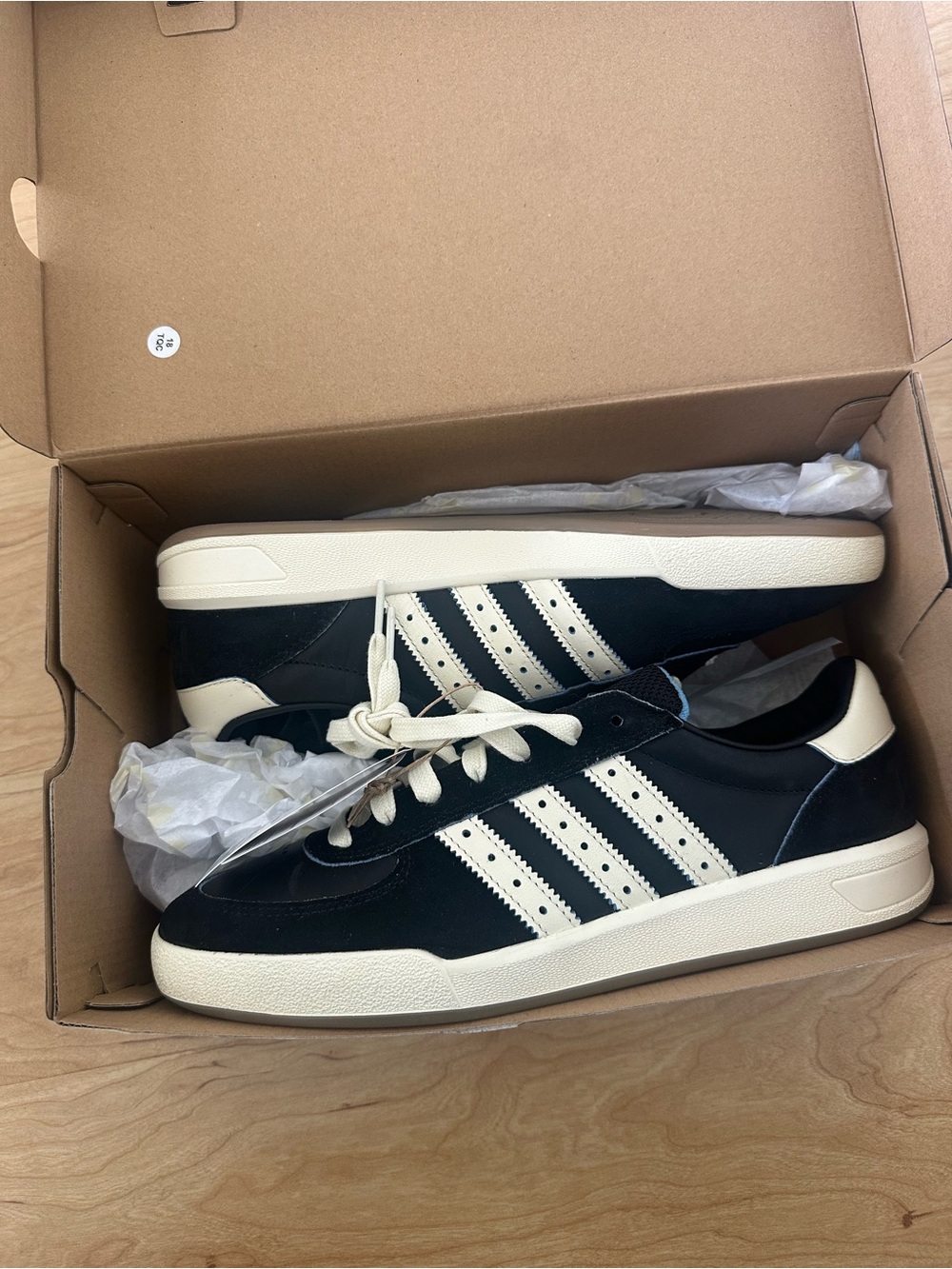 Thrasher Magazine x AFA Glenburn Sneaker in Core Black, Cream White, & Gum5